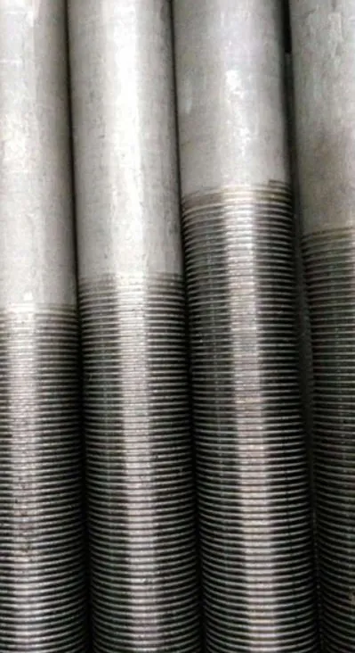 Integral fin (low fin) tube — sample