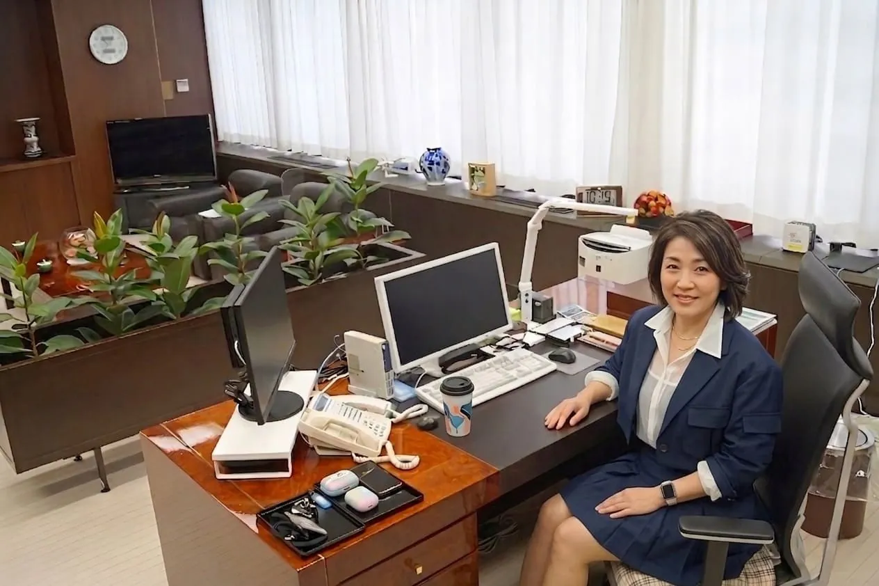 President at work
